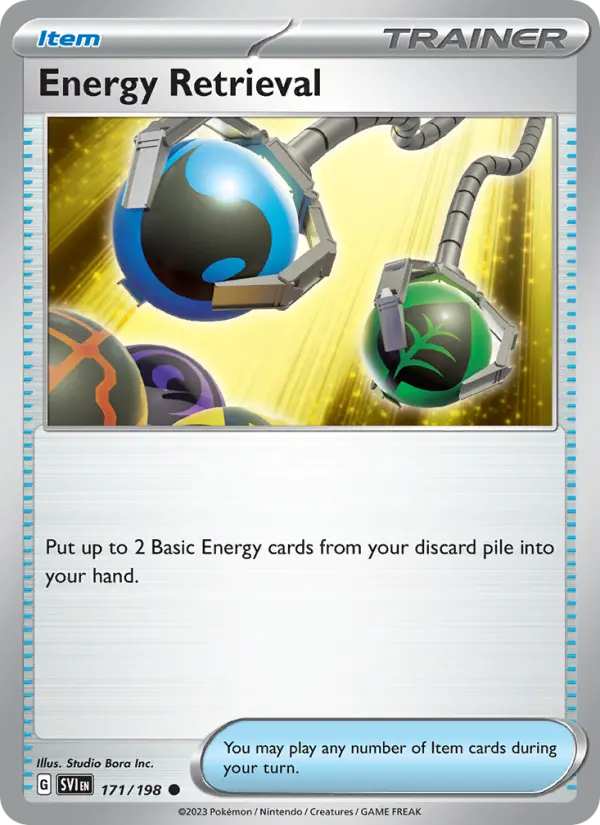 Energy Retrieval 171 – Non-holo