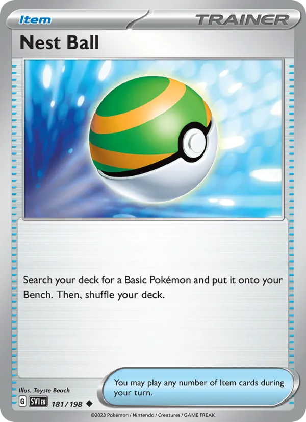 Nest Ball 181 – Non-holo