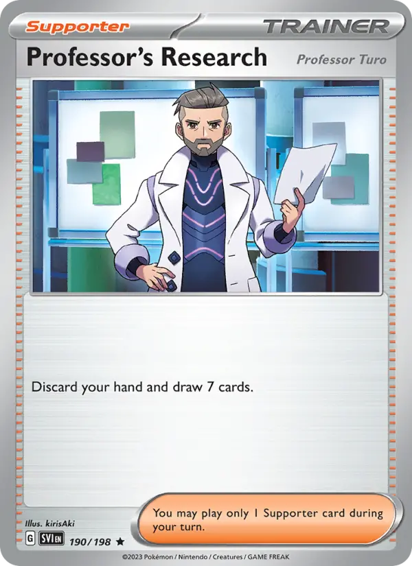 Professor's Research 190 – Reverse Holo