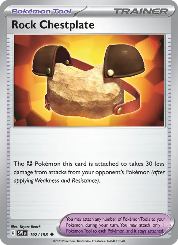 Rock Chestplate 192 – Non-holo