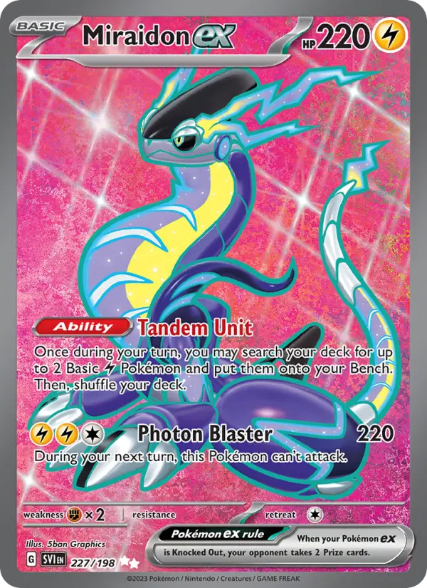 Miraidon ex 227 – Holo