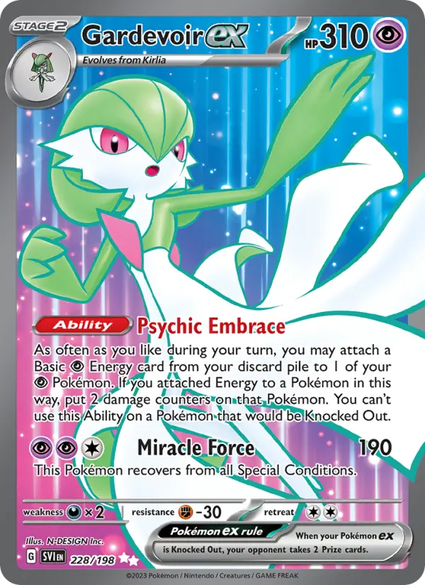 Gardevoir ex 228 – Holo