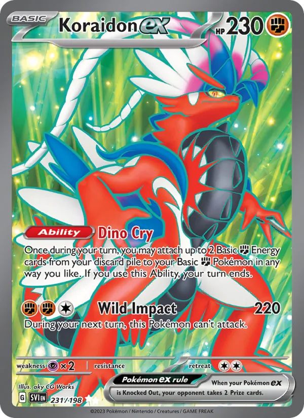Koraidon ex 231 – Holo