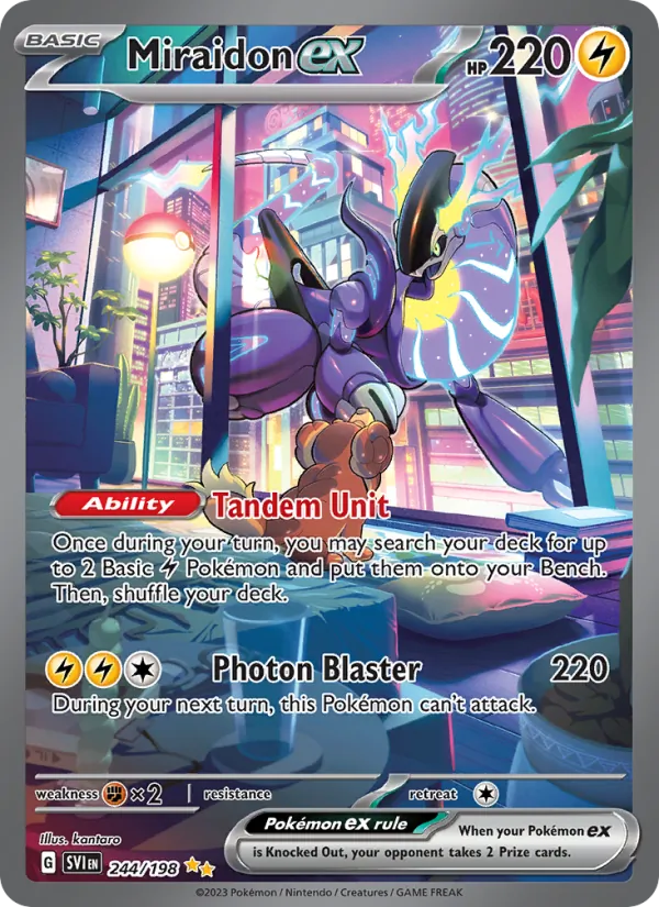 Miraidon ex 244 – Holo