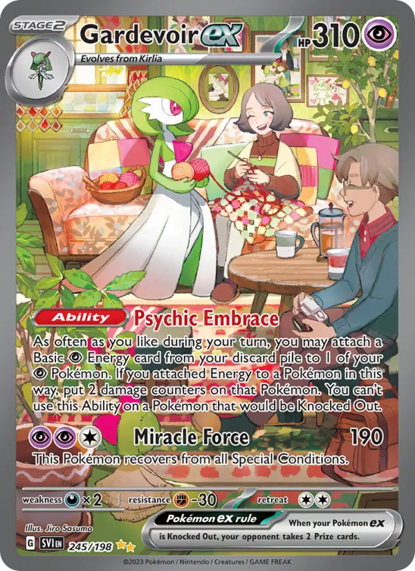 Gardevoir ex 245 – Holo