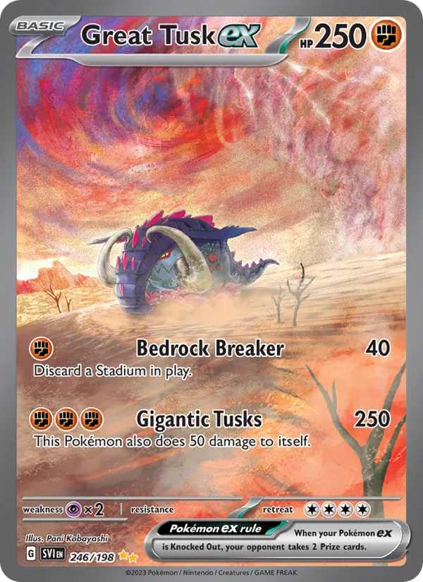 Great Tusk ex 246 – Holo