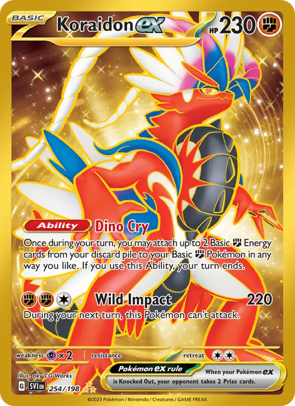 Koraidon ex 254 – Holo