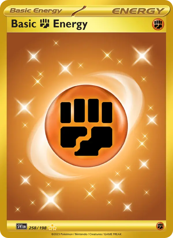 Basic Fighting Energy 258 – Holo