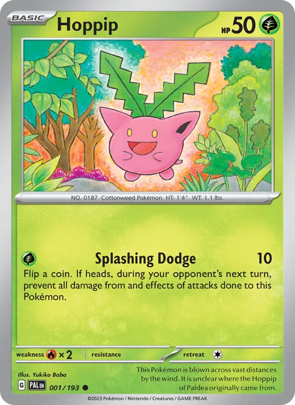 Hoppip 001 – Non-holo