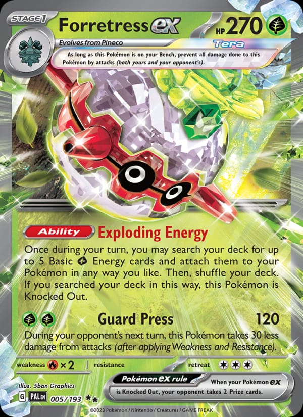 Forretress ex 005/193