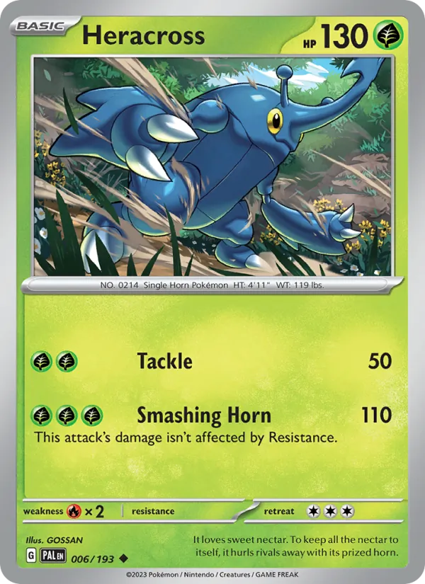 Heracross 006 – Non-holo