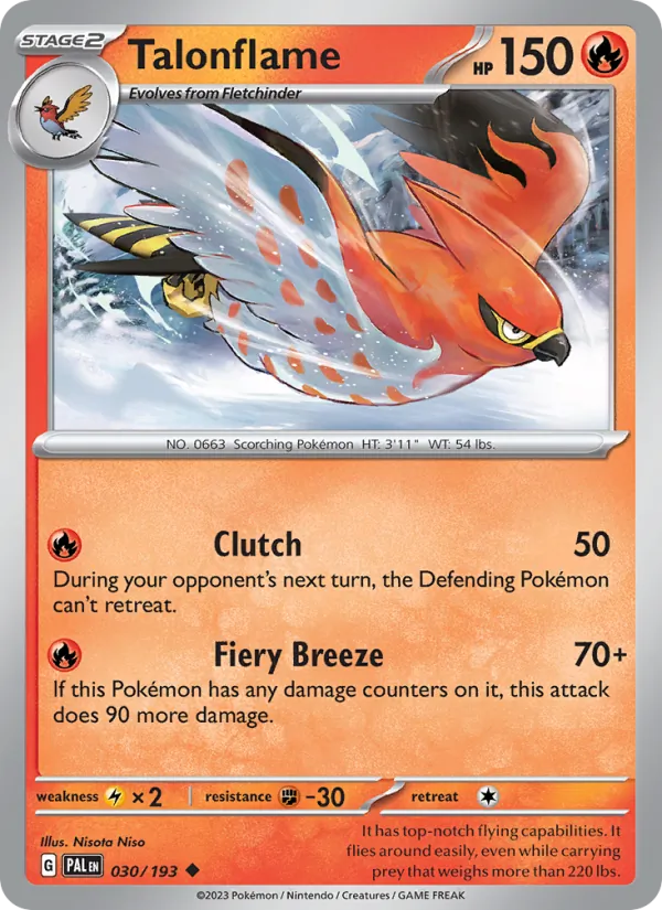 Talonflame 030 – Non-holo