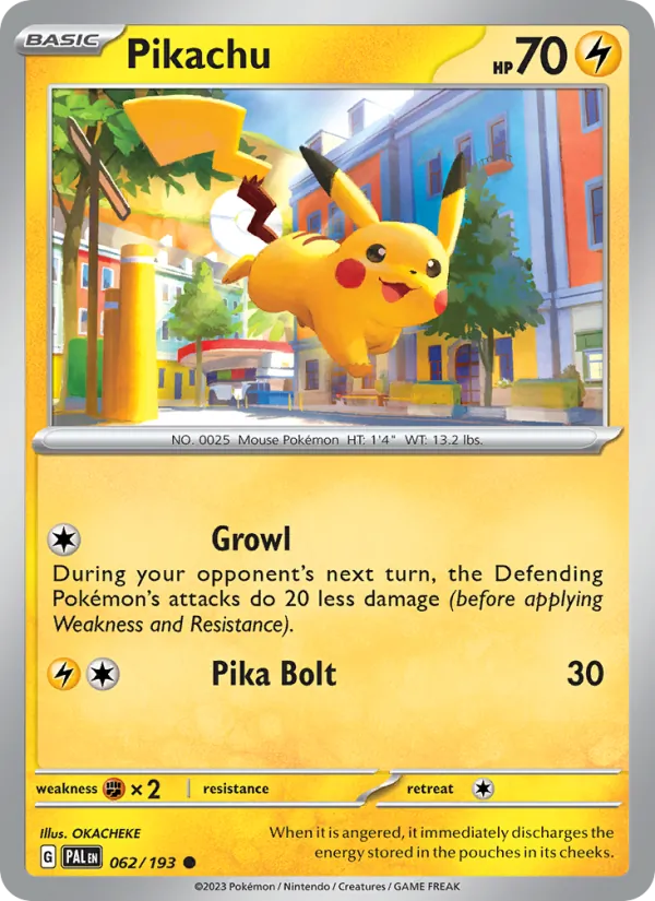 Pikachu 062 – Non-holo