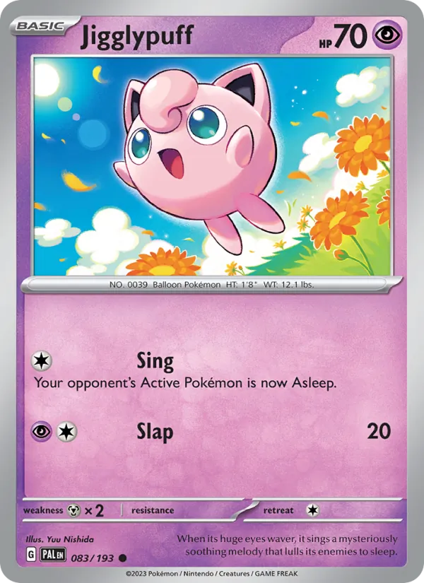 Jigglypuff 083 – Non-holo
