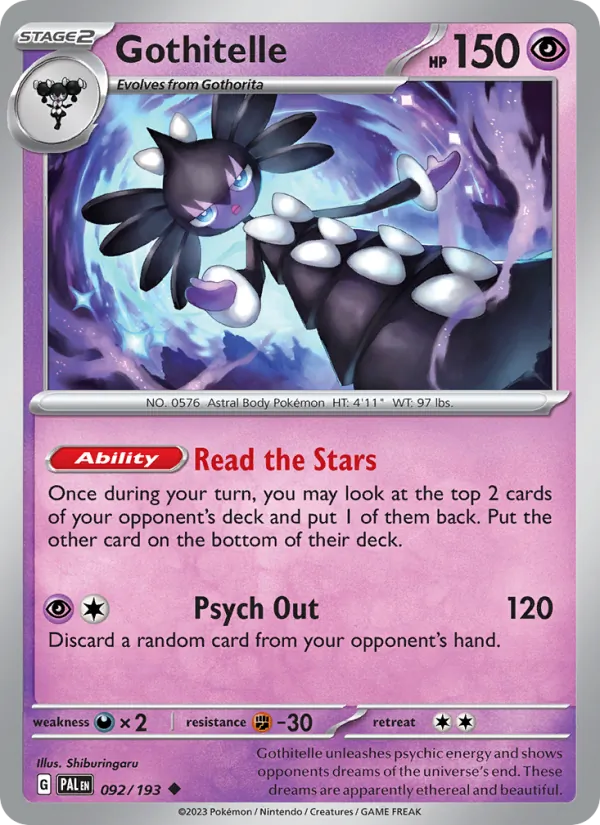 Gothitelle 092 – Non-holo