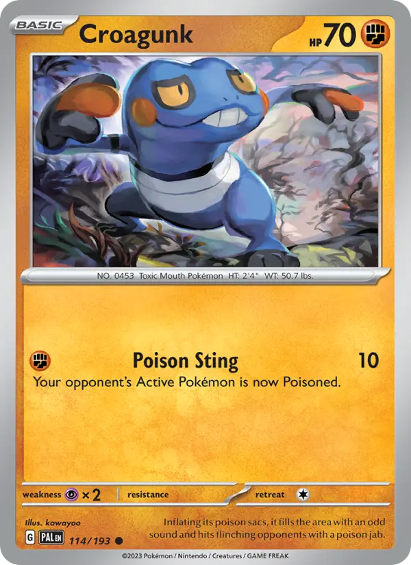 Croagunk 114 – Non-holo