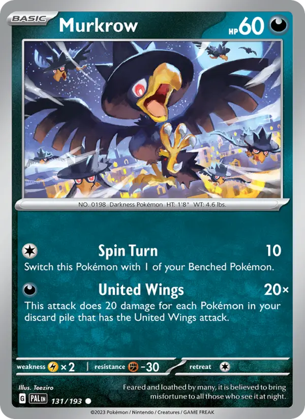 Murkrow 131 – Non-holo