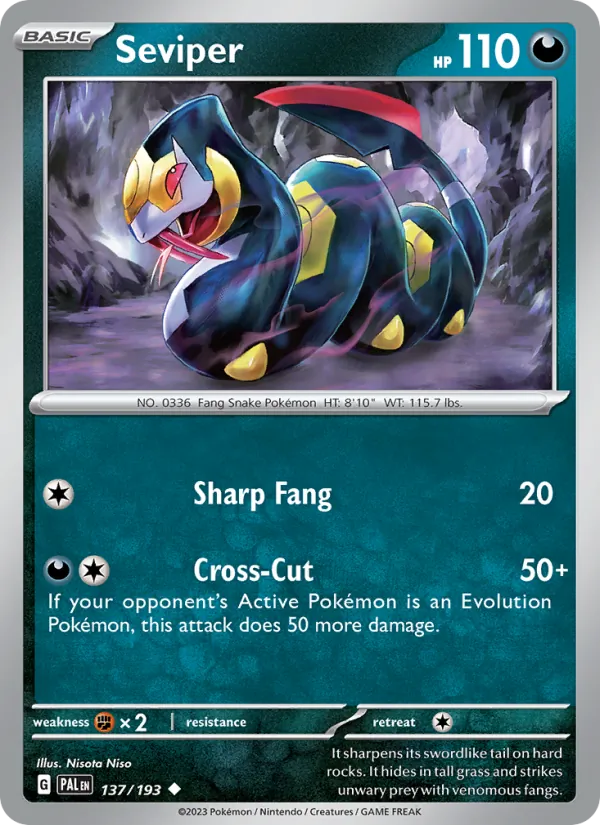 Seviper 137 – Non-holo