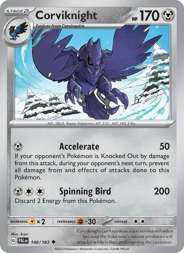 Corviknight 148 – Non-holo