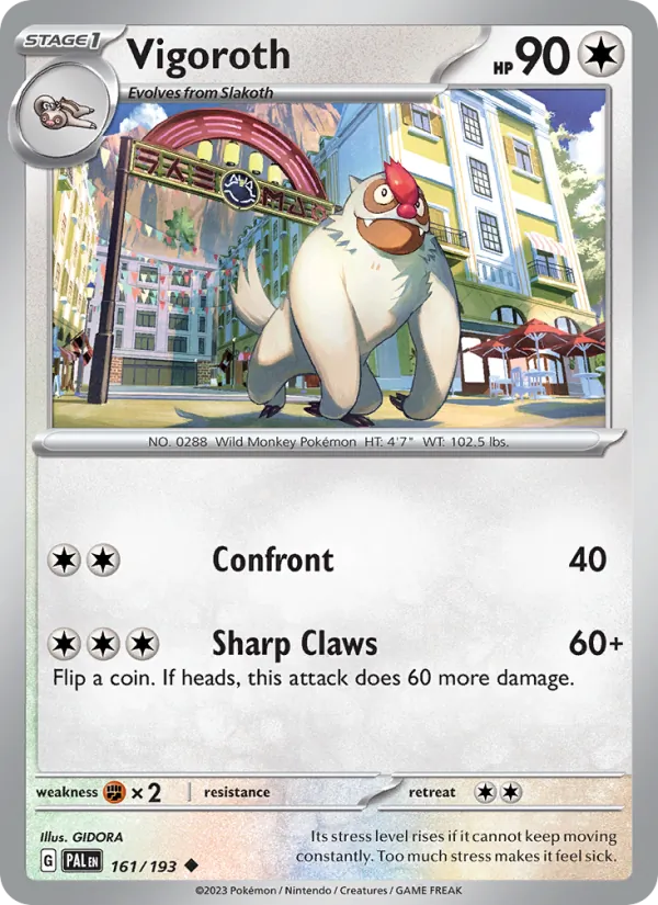Vigoroth 161 – Non-holo