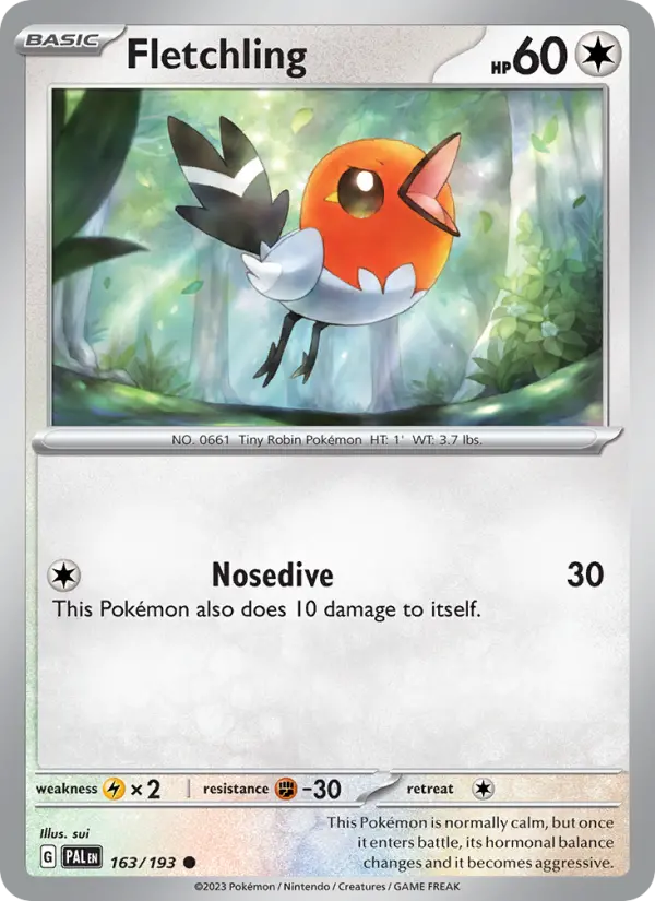 Fletchling 163 – Non-holo