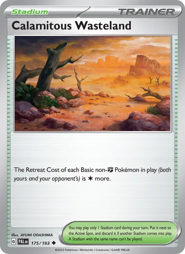 Calamitous Wasteland 175 – Non-holo