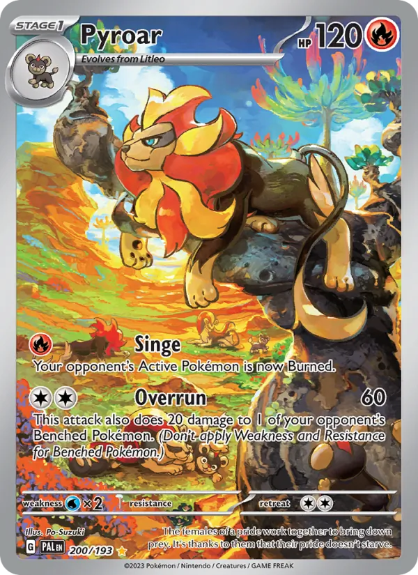 Pyroar 200 – Holo