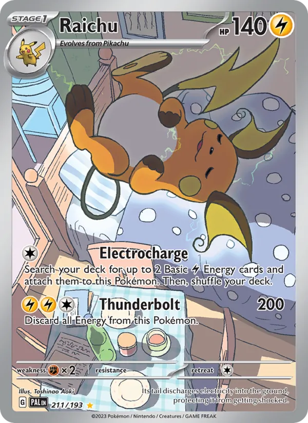 Raichu 211 – Holo