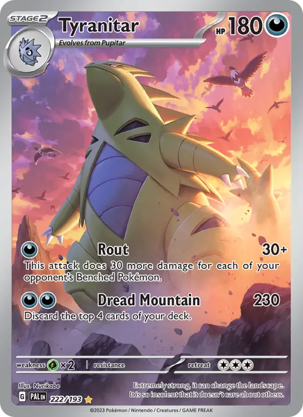 Tyranitar 222 – Holo