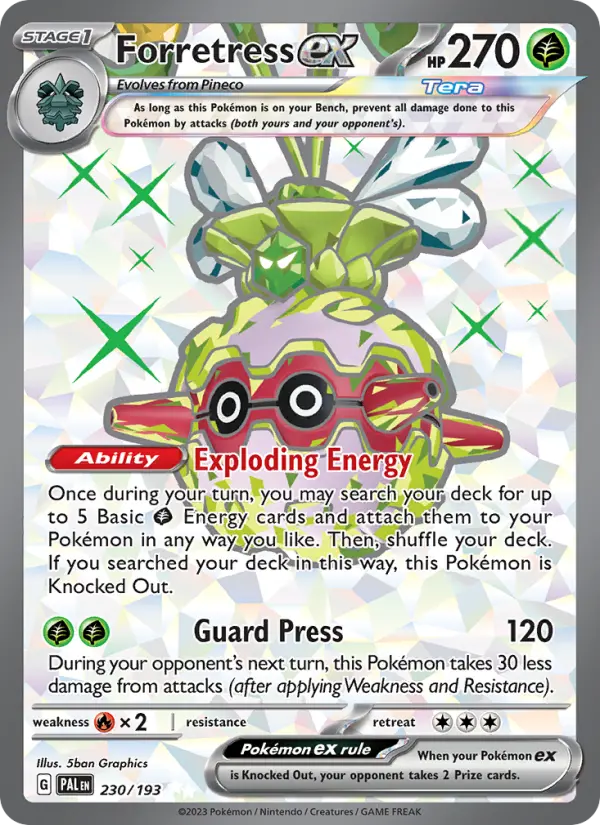 Forretress ex 230 – Holo