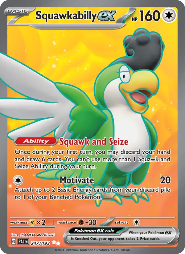 Squawkabilly ex 247 – Holo