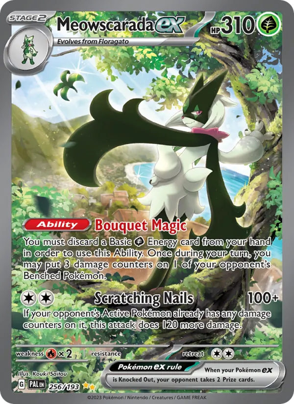 Meowscarada ex 256 – Holo