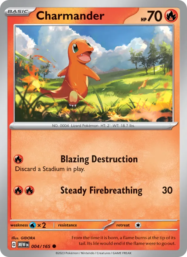 Charmander 004 – Non-holo