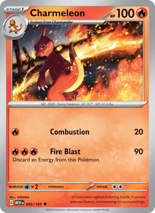 Charmeleon 005 – Non-holo