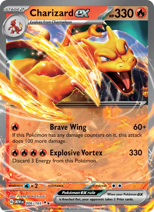 Charizard ex 006 – Holo