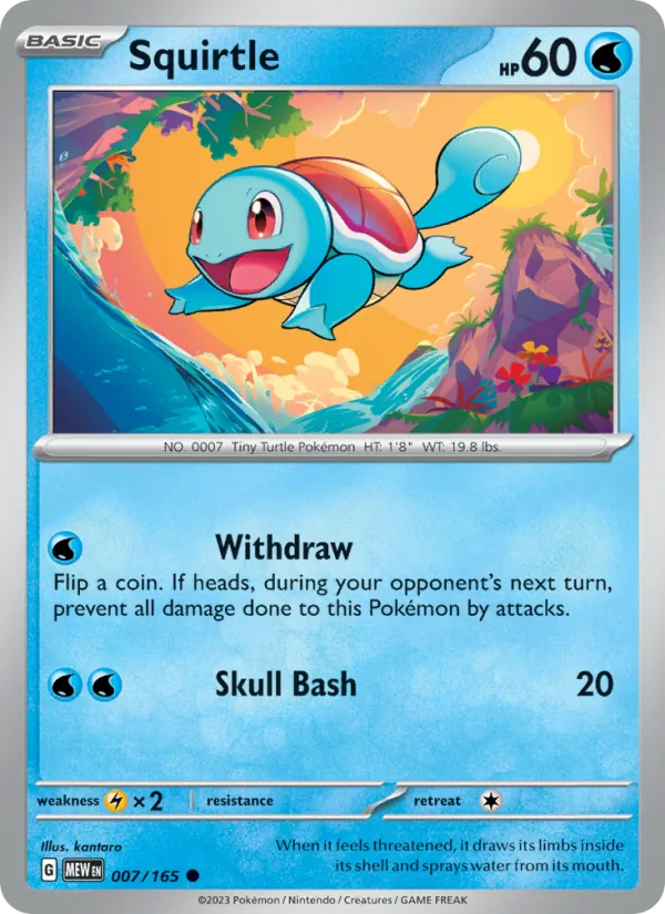 Squirtle 007 – Non-holo