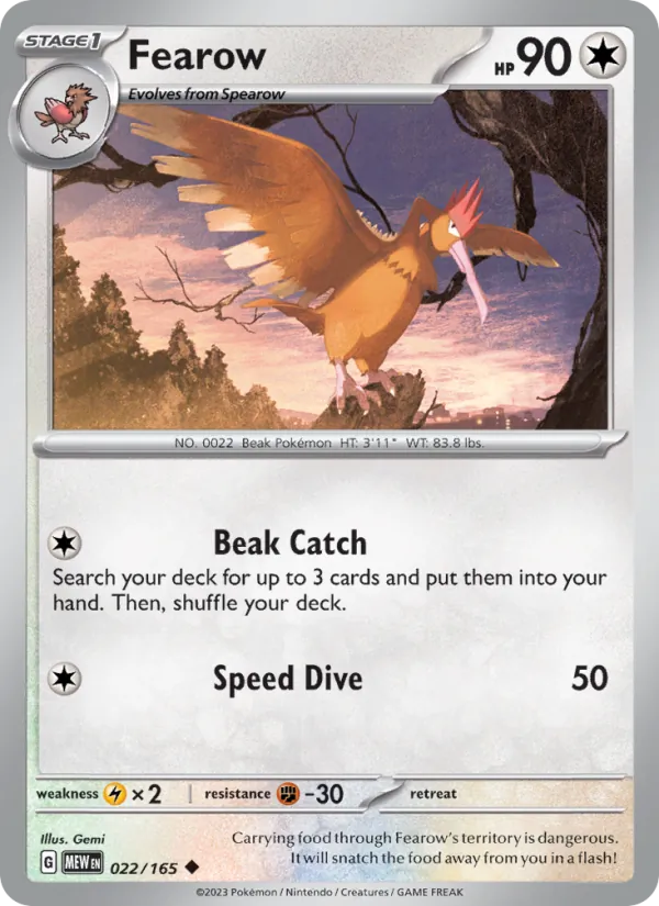 Fearow 022 – Non-holo