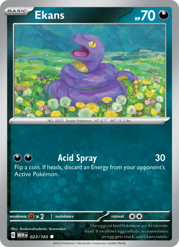 Ekans 023 – Non-holo