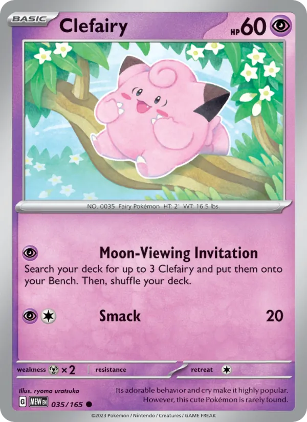 Clefairy 035 – Non-holo