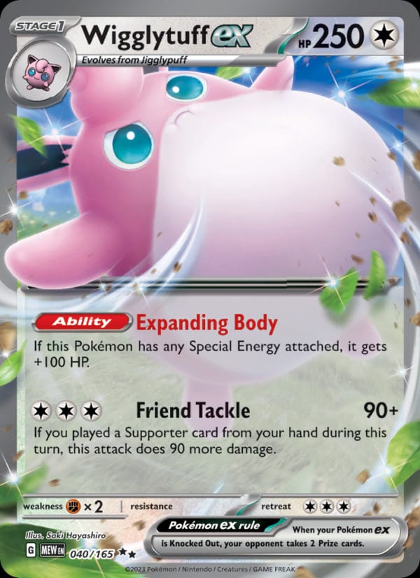 Wigglytuff ex 040/165