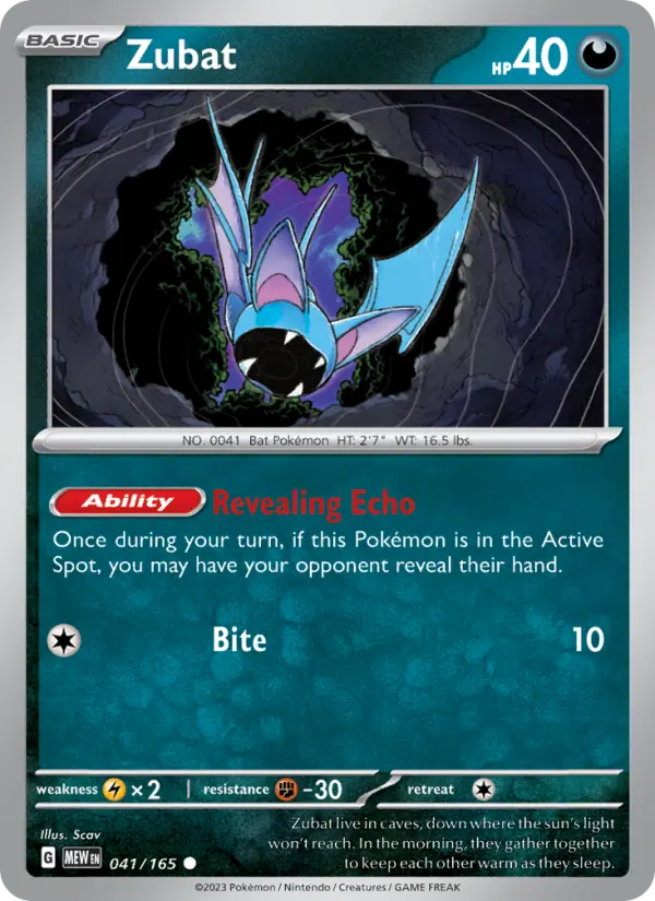 Zubat 041 – Non-holo