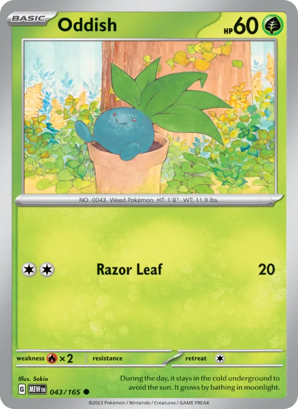 Oddish 043 – Non-holo