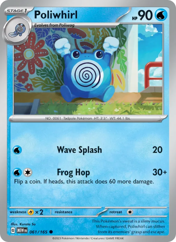Poliwhirl 061 – Non-holo