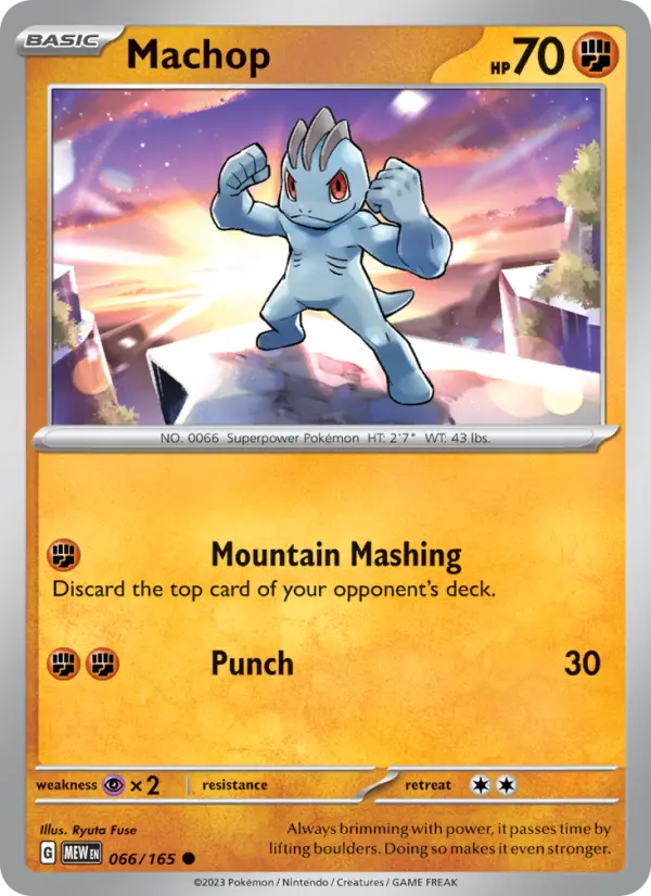Machop 066 – Non-holo