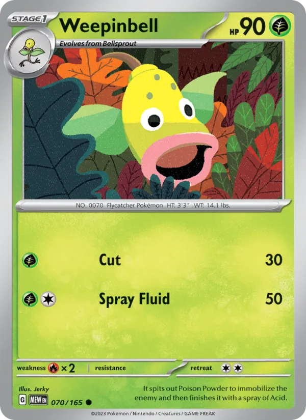 Weepinbell 070 – Non-holo