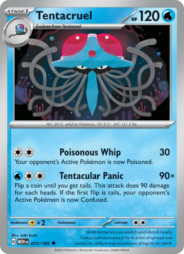 Tentacruel 073 – Non-holo