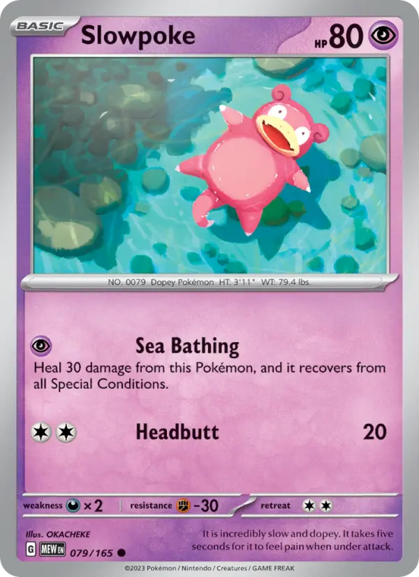 Slowpoke 079 – Non-holo