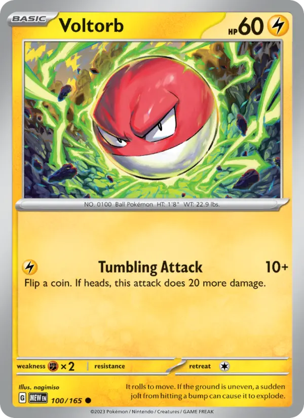 Voltorb 100 – Non-holo