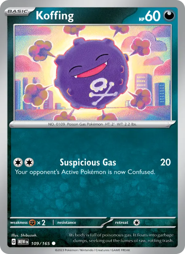 Koffing 109 – Non-holo