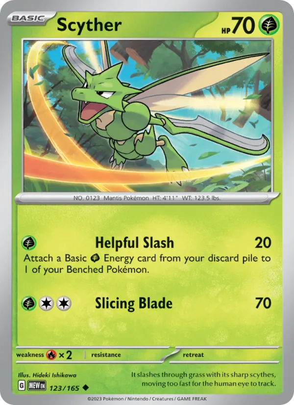 Scyther 123 – Non-holo